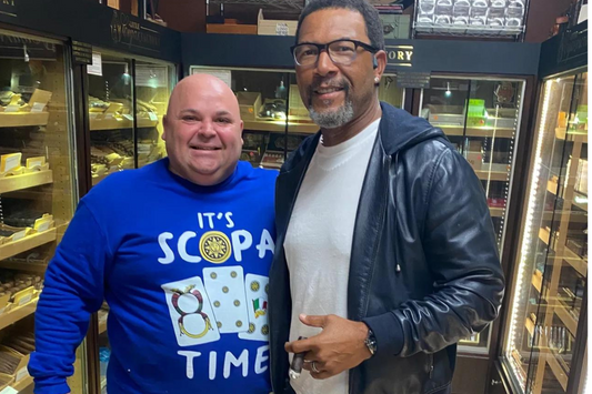 Baseball Legend & Cigar Aficionado Gary Sheffield in the House